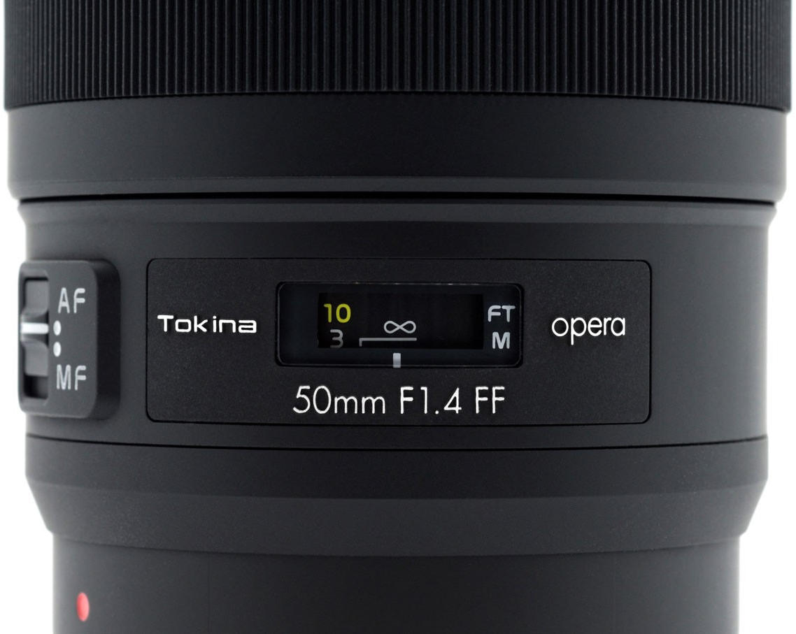 Tokina Opera 50mm F1.4 FF objektiivi /Canon