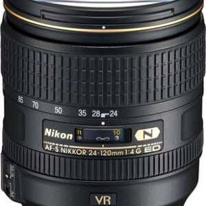 Nikon AF-S Nikkor 24-120mm f/4G ED VR objektiivi DEMO