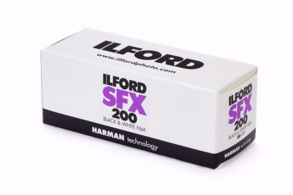 ILFORD PHOTO Ilford Film SFX 200, 120 Mustavalkofilmi