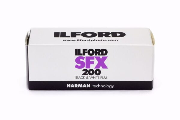 ILFORD PHOTO Ilford Film SFX 200, 120 Mustavalkofilmi
