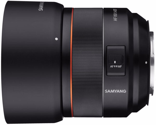 Samyang AF objektiivi 85mm f1.4 /Canon EF