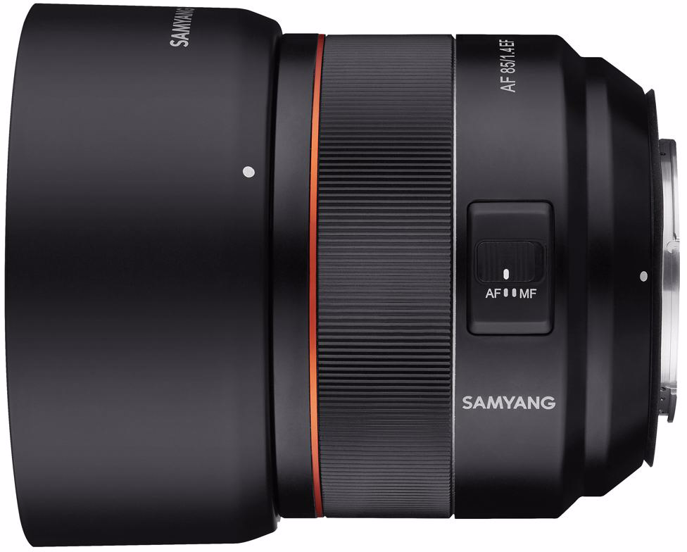 Samyang AF objektiivi 85mm f1.4 /Canon EF