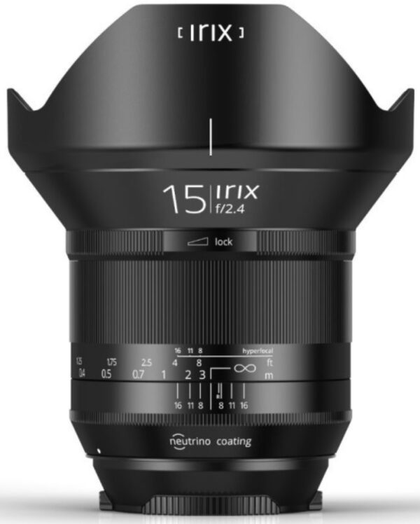 Irix Blackstone 15mm F2.4 objektiivi /Nikon F