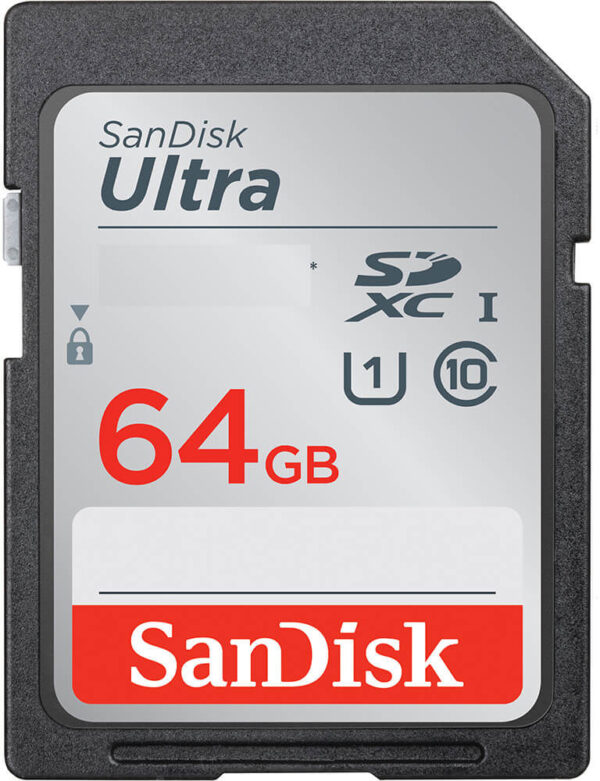 SanDisk muistikortti SDXC 64 Gt Ultra (120 Mt/s)