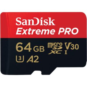 SanDisk MicroSDXC Extreme Pro 64 Gt UHS-I 170 Mt/s muistikortti