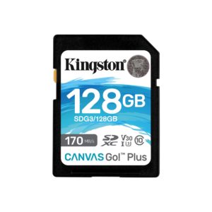 Kingston muistikortti SDXC 128 Gt Canvas Go! Plus UHS-I