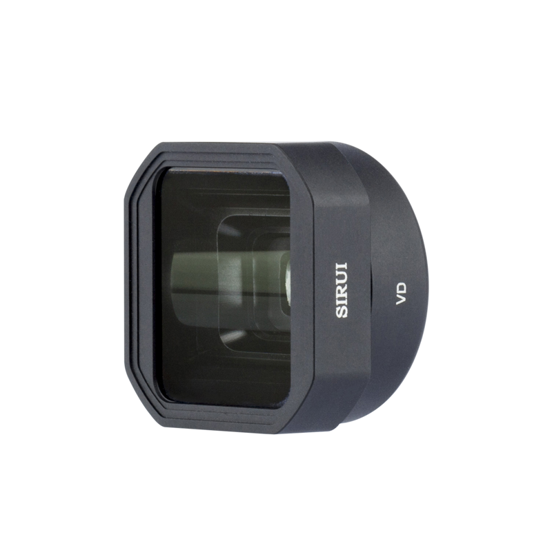 Sirui VD-01 Mobile Anamorphic Lens klipsillä